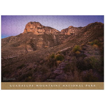 puzzleplate Guadalupe Mountains National Park: El Capitan 300 Jigsaw Puzzle