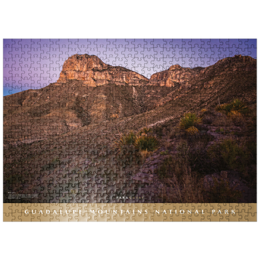 puzzleplate Guadalupe Mountains National Park: El Capitan 500 Jigsaw Puzzle