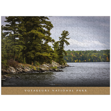 puzzleplate Voyageurs National Park: Kabetogama Lake 300 Jigsaw Puzzle