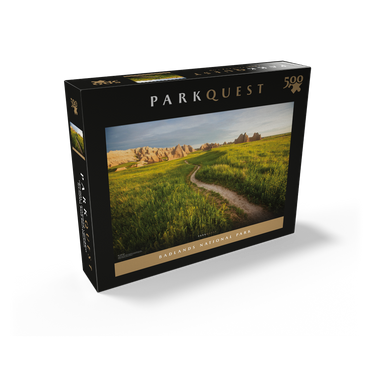 Badlands National Park: Castle Trail 500 Jigsaw Puzzle box view2