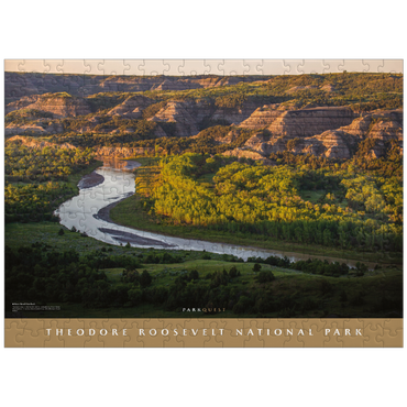 puzzleplate Theodore Roosevelt National Park: River Bend Overlook 300 Jigsaw Puzzle