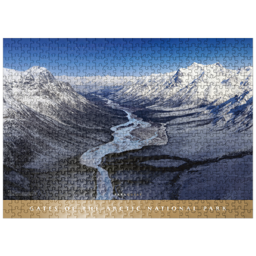 puzzleplate Gates of the Arctic National Park: The Gates 500 Jigsaw Puzzle