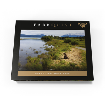 Katmai National Park: Brooks River 1000 Jigsaw Puzzle box view3