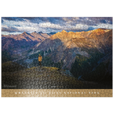 puzzleplate Wrangell-St. Elias National Park: Wolverine 500 Jigsaw Puzzle