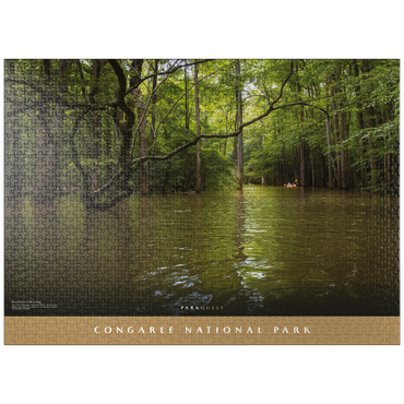 puzzleplate Congaree National Park: South Cedar Creek Landing 1000 Jigsaw Puzzle
