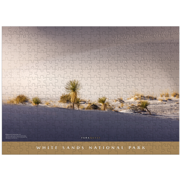puzzleplate White Sands National Park: Backcountry Camping Loop Trail 300 Jigsaw Puzzle