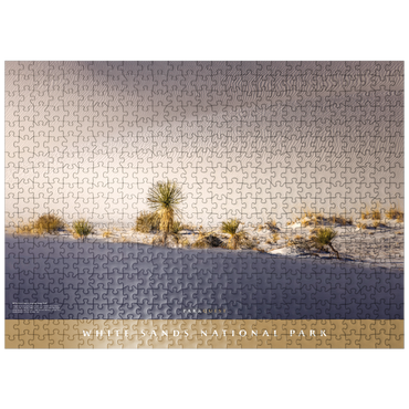 puzzleplate White Sands National Park: Backcountry Camping Loop Trail 500 Jigsaw Puzzle