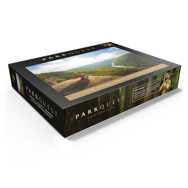 New River Gorge National Park: Diamond Point Overlook 500 Jigsaw Puzzle box view1