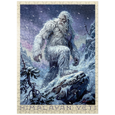 puzzleplate Mythical Creatures, Himalayan Yeti Winter Majesty 500 Jigsaw Puzzle