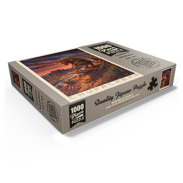 Mythical Creatures, Chupacabra Desert Sunset Legend 1000 Jigsaw Puzzle box view1
