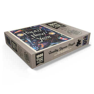 Happy New Year Celebration Sparkle 1000 Jigsaw Puzzle box view1