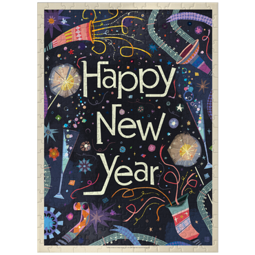 puzzleplate Happy New Year Celebration Sparkle 300 Jigsaw Puzzle
