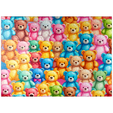 puzzleplate Teddy Bear Carnival 1000 Jigsaw Puzzle