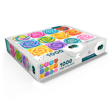 Taffy Candy Peppermint Swirls 1000 Jigsaw Puzzle box view1