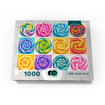 Taffy Candy Peppermint Swirls 1000 Jigsaw Puzzle box view3