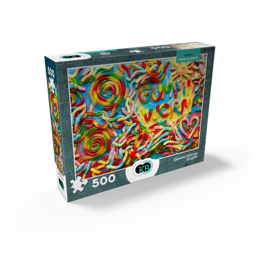 Gummi Worms Graffiti 500 Jigsaw Puzzle box view2