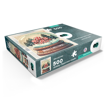 Holiday Peppermint Candies 500 Jigsaw Puzzle box view1
