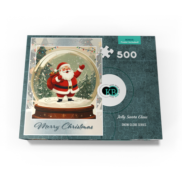 Jolly Santa Claus 500 Jigsaw Puzzle box view3