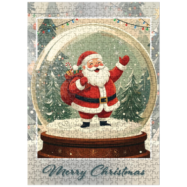 puzzleplate Jolly Santa Claus 500 Jigsaw Puzzle