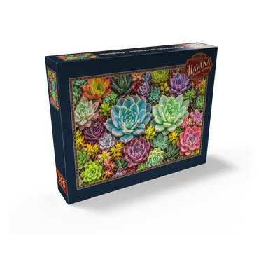 Colorful Succulent Garden 300 Jigsaw Puzzle box view2
