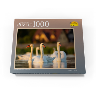 Swan Trio 1000 Jigsaw Puzzle box view1