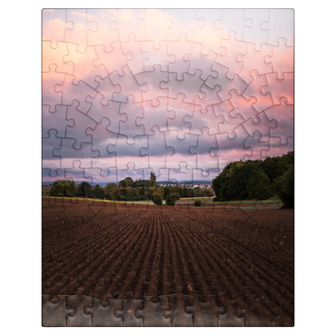 puzzleplate Purple Clouds 100 Jigsaw Puzzle