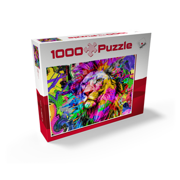 Fantastic lion 1000 Jigsaw Puzzle box view1