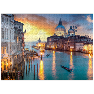 puzzleplate Lagoon dream Venice 1000 Jigsaw Puzzle