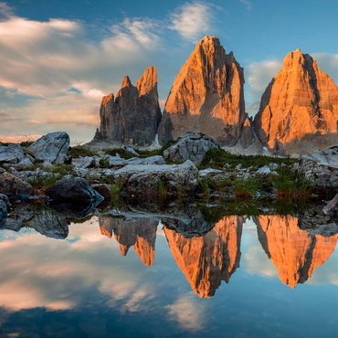 The Three Peaks 1000 Jigsaw Puzzle 3D Modell