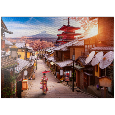 puzzleplate dyllic japan 1000 Jigsaw Puzzle