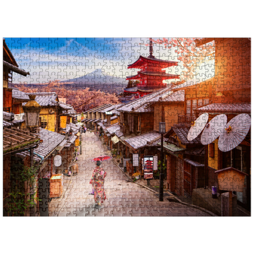 puzzleplate Idyllic japan 500 Jigsaw Puzzle