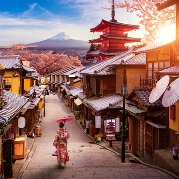 Idyllic japan 500 Jigsaw Puzzle 3D Modell