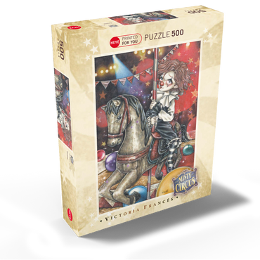 Carousel - Victoria Francés - Misty Circus 500 Jigsaw Puzzle box view1