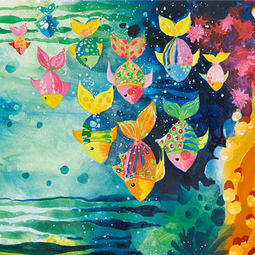 Shoal of Fish - Gabila - Lovely Times 1000 Jigsaw Puzzle 3D Modell