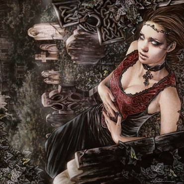 Midnight - Victoria Francés - Favole 500 Jigsaw Puzzle 3D Modell