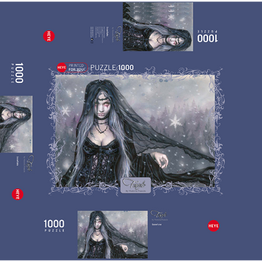 Snowflake - Victoria Francés - Favole 1000 Jigsaw Puzzle box 3D Modell