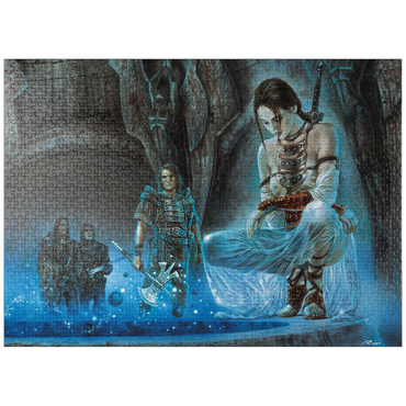 puzzleplate Meditation - Luis Royo - Fantasies 1000 Jigsaw Puzzle