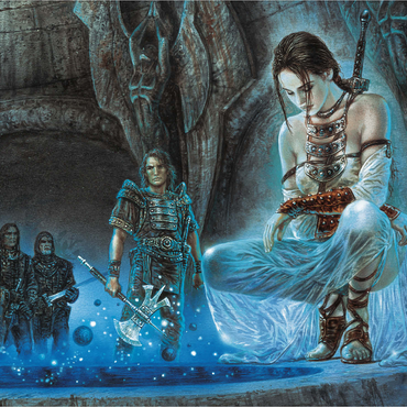 Meditation - Luis Royo - Fantasies 500 Jigsaw Puzzle 3D Modell