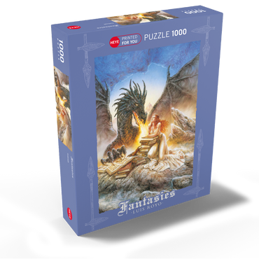 Firebreath - Luis Royo - Fantasies 1000 Jigsaw Puzzle box view2