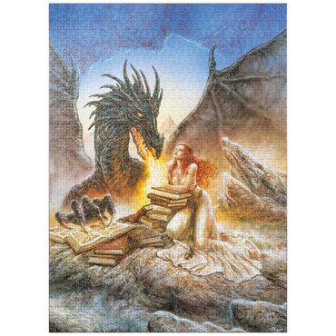 puzzleplate Firebreath - Luis Royo - Fantasies 1000 Jigsaw Puzzle