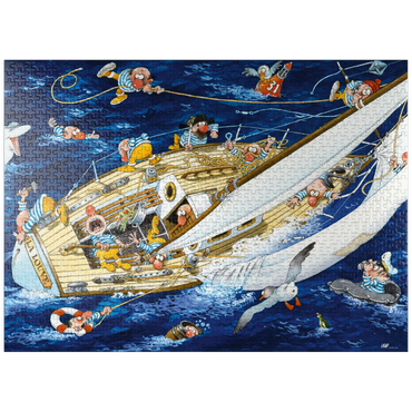 puzzleplate Sailors - Jean-Jacques Loup - Cartoon Classics 1000 Jigsaw Puzzle
