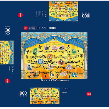 Cat Symphony - Sven Hartmann 1000 Jigsaw Puzzle box 3D Modell