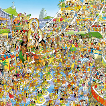 Carnival in Rio 1000 Jigsaw Puzzle 3D Modell