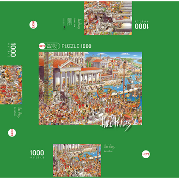 Ancient Rome 1000 Jigsaw Puzzle box 3D Modell