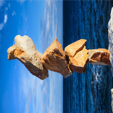 Stone tower 1000 Jigsaw Puzzle 3D Modell