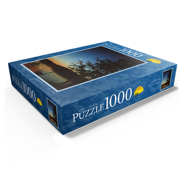 Campfire by the lake 1000 Jigsaw Puzzle box view1