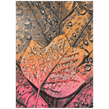 puzzleplate Tulip tree foliage 1000 Jigsaw Puzzle