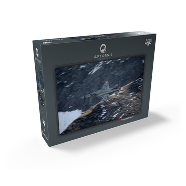 Northrop F-5E Tiger II - through the Alps 500 Jigsaw Puzzle box view1