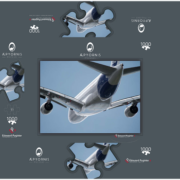 What's magical about A380 1000 Jigsaw Puzzle box 3D Modell