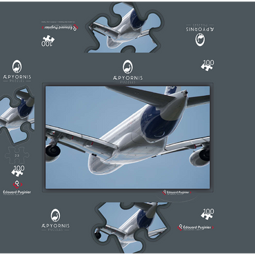 What is magical about an A380 100 Jigsaw Puzzle box 3D Modell